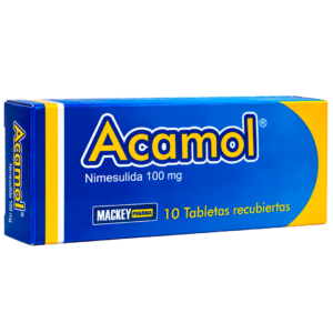 ACAMOL (NIMESULIDA 100MG) CJ X 10TB