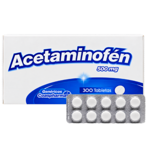 ACETAMINOFEN 500MG CJ X 300TB COASP