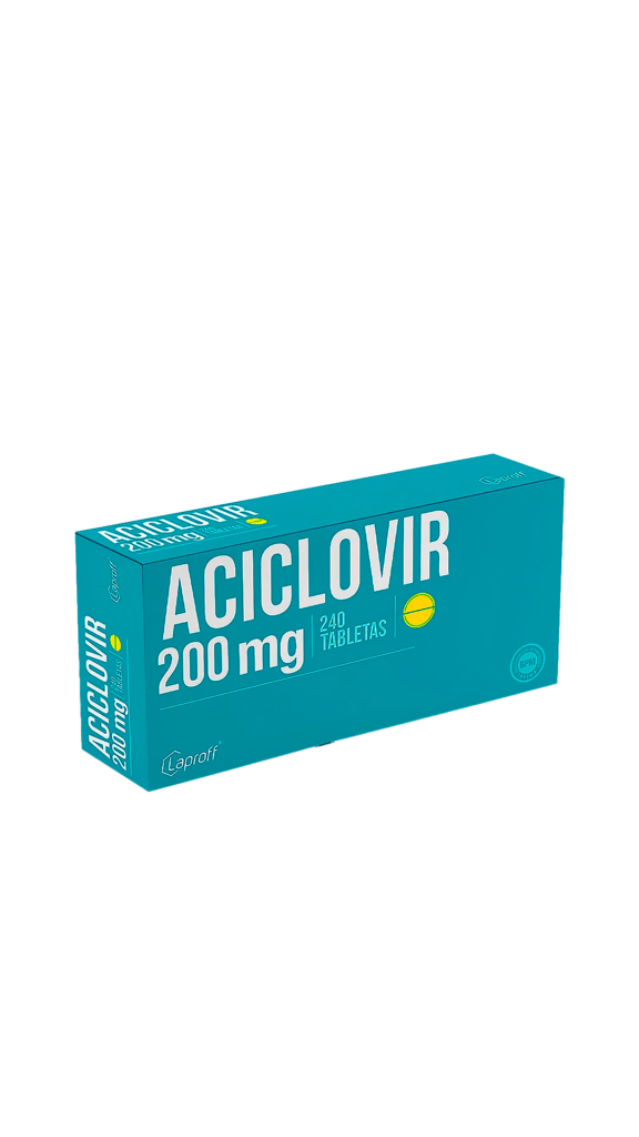 ACYCLOVIR 200MG CJ X 240TB LAPROFF