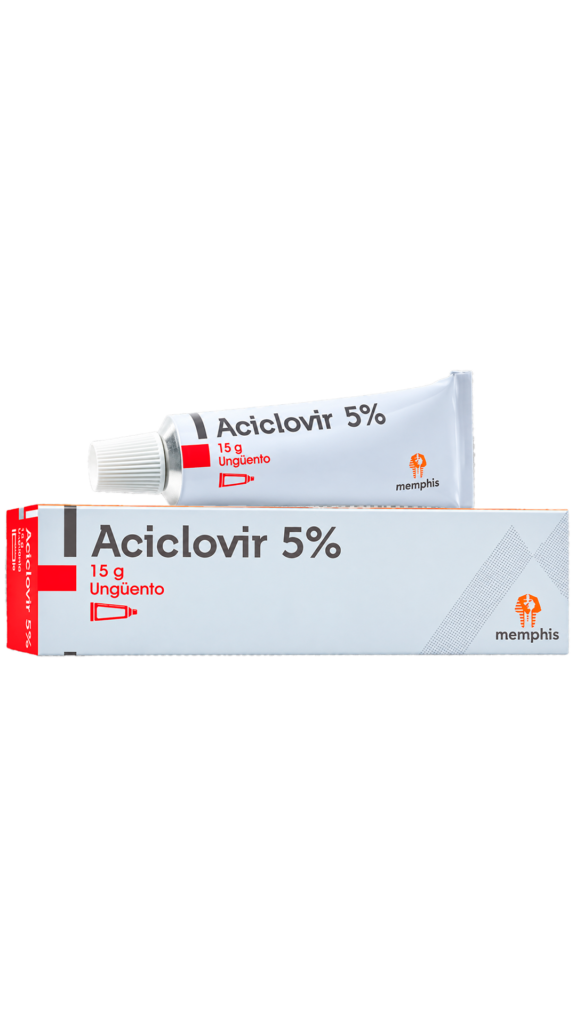 ACYCLOVIR UNGUENTO 5% TBO 15 GR MEMPHIS