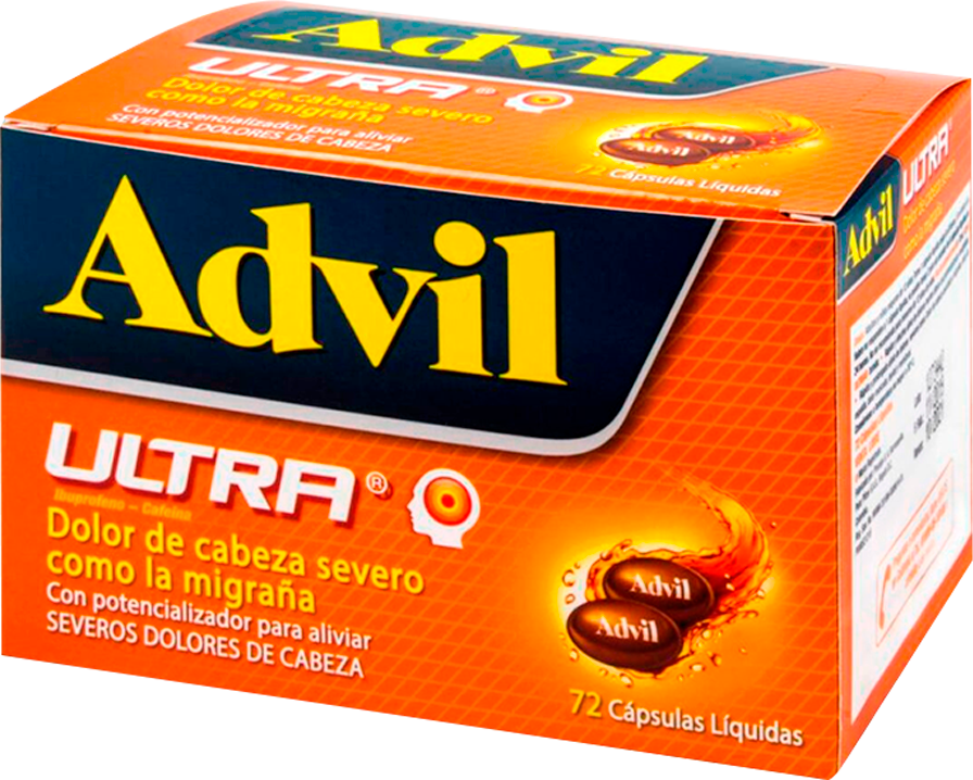 ADVIL ULTRA CJ X 72CP