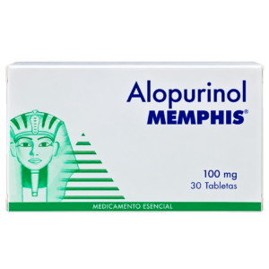 ALOPURINOL 100MG CJ 30 TAB MEMPHIS