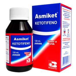 ASMIKET 1 MG/5 ML JARABE X 120 ML(KETOTIFENO)