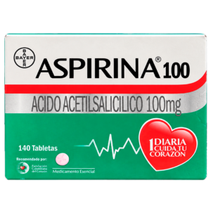 ASPIRINA 100MG CJ X140TB