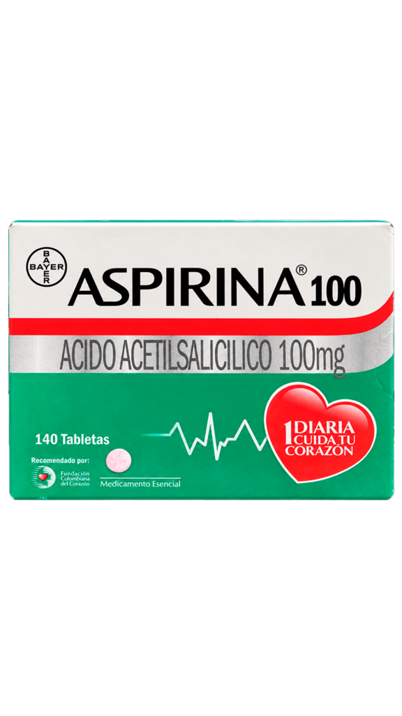 ASPIRINA 100MG CJ X140TB