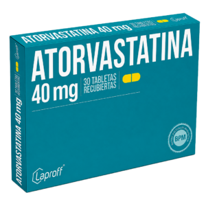 ATORVASTATINA 40 MG CJ X 30 TAB