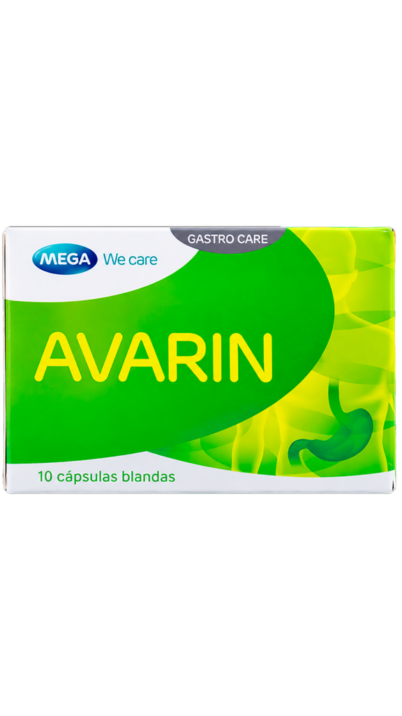 AVARIN 300 MG/ 60MG 10 CAPS