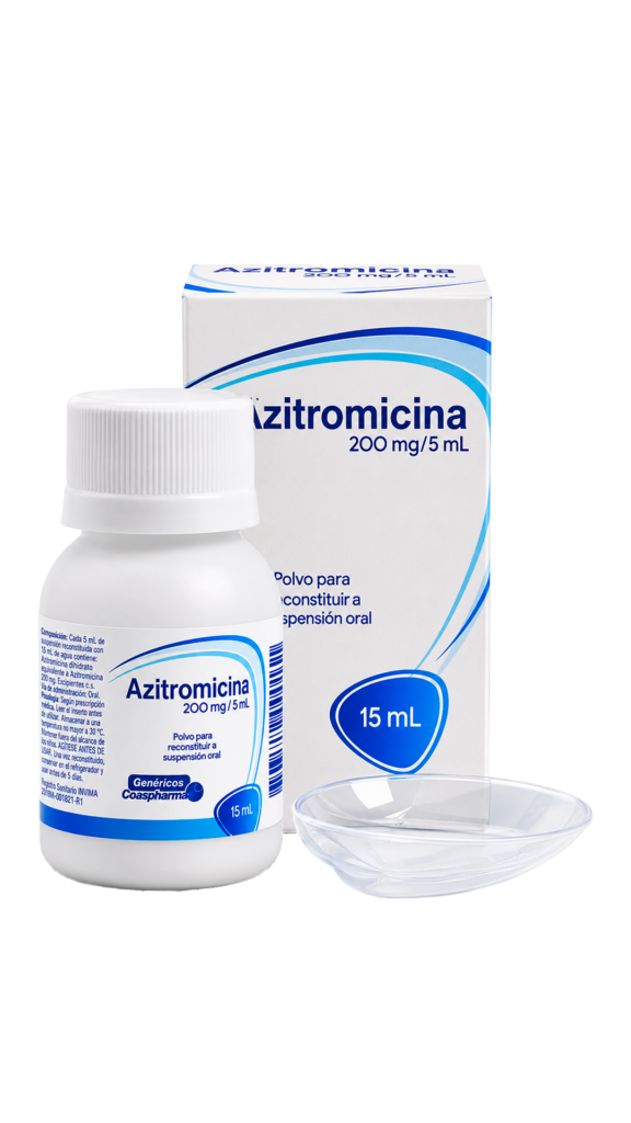 AZITROMICINA 200MG/5ML FCO 15ML COASPHARMA