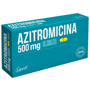 AZITROMICINA 500MG X 60TB LAPROFF