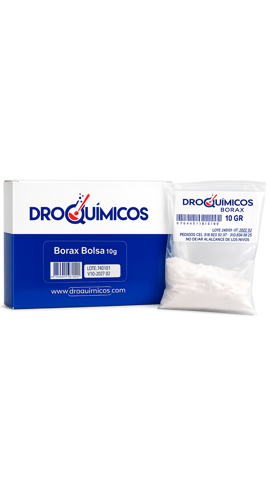 BORAX BOLSA X10 GR CJ X 25 SBR