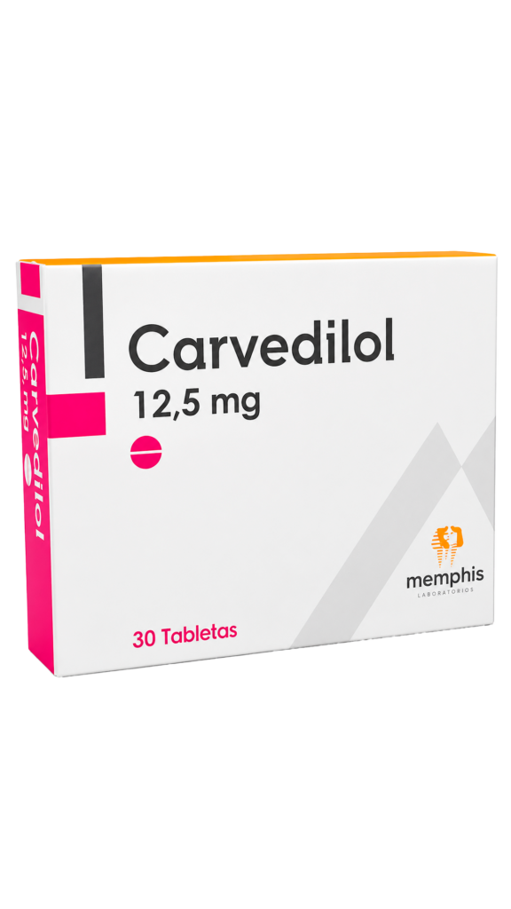 CARVEDILOL 12.5 CJ X 30TB MEMPHIS