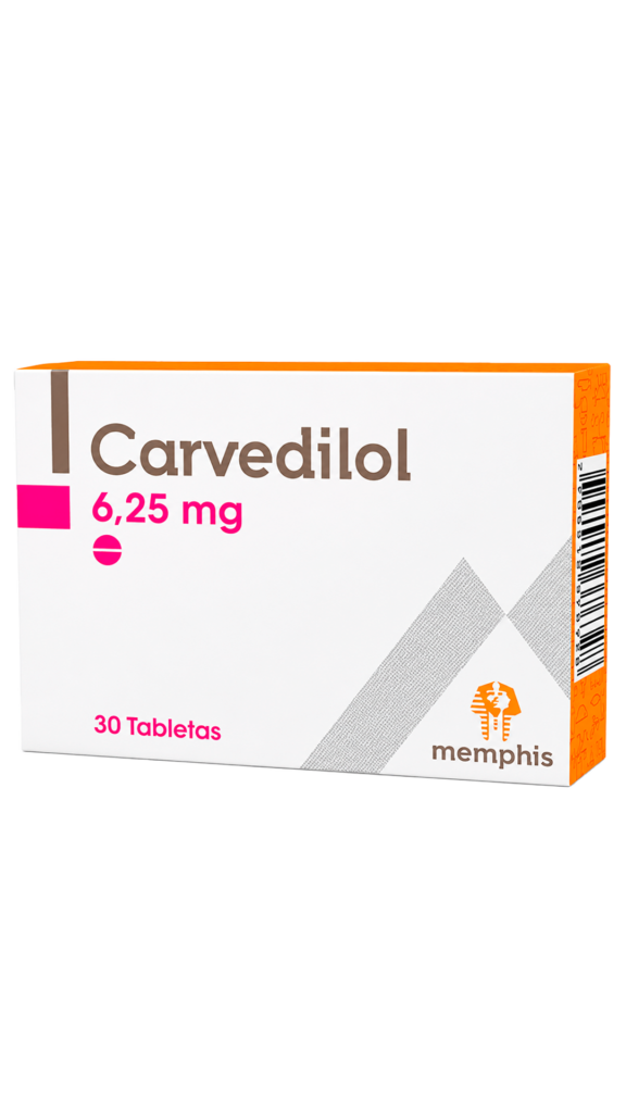 CARVEDILOL 6.25MG X 30TB MEMPHIS