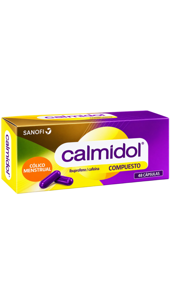 CALMIDOL COMPUESTO (IBUPROFENO/CAFEÍNA) CJ X 48 GRAGEAS