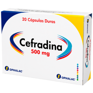 CEFRADINA 500 MG CJ X 20 CAP