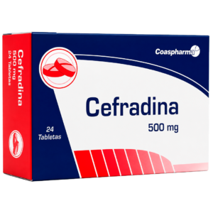 CEFRADINA 500 MG CJ X 24 CP COASP