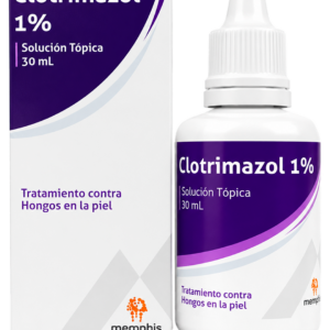 CLOTRIMAZOL 1% SOLUCION TOPICA X 30ML MEMPHIS