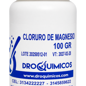 CLORURO DE MAGNESIA POTE X100 GR