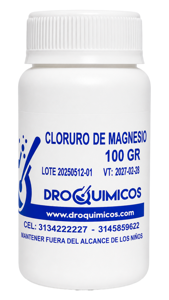 CLORURO DE MAGNESIA POTE X100 GR