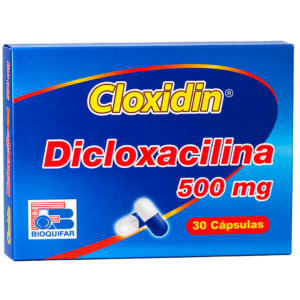 CLOXIDIN (DICLOXACILINA) 500 MG CJ X 30 CAP