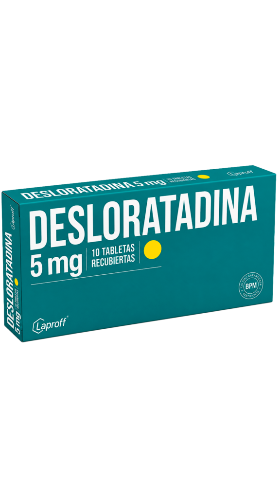 DESLORATADINA 5MG CJ X 10TB LAPROFF