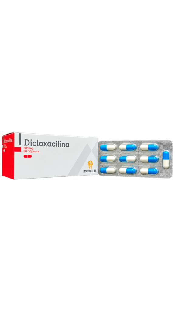 DICLOXACILINA 500 MG CJ X 50CP
