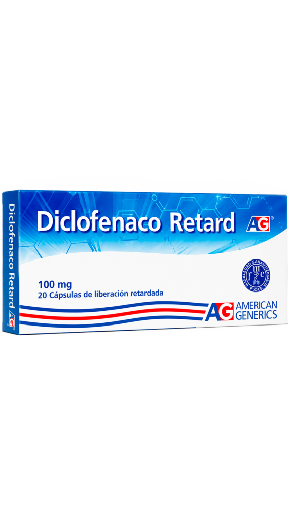DICLOFENACO RETARD 100MG CJ X 20CP