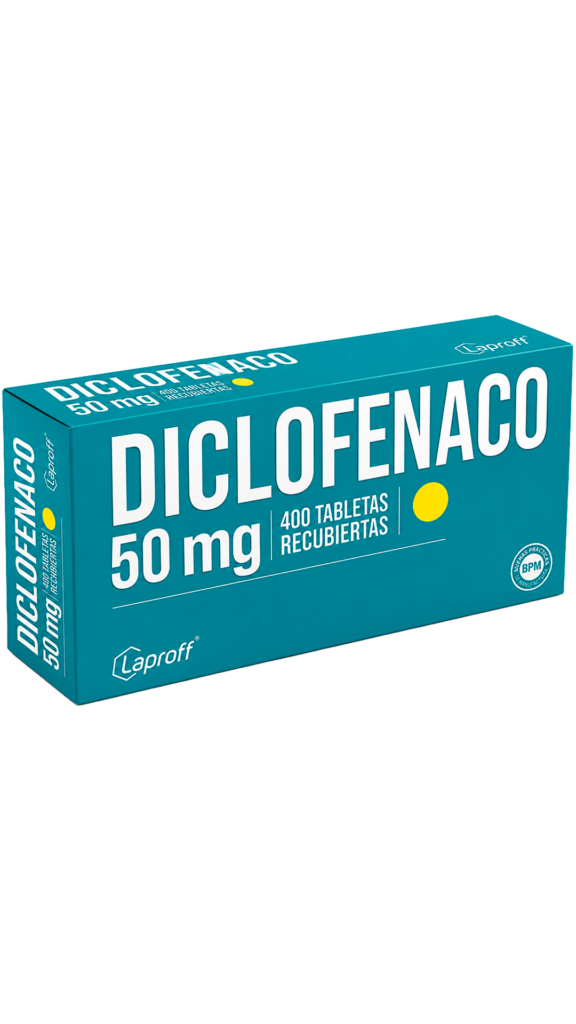 DICLOFENACO 50MG CJ X 400TB LAPROFF
