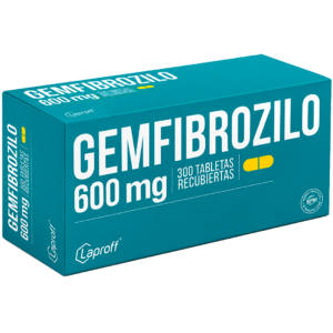 GEMFIBROZILO 600MG X 300TB LAPROFF