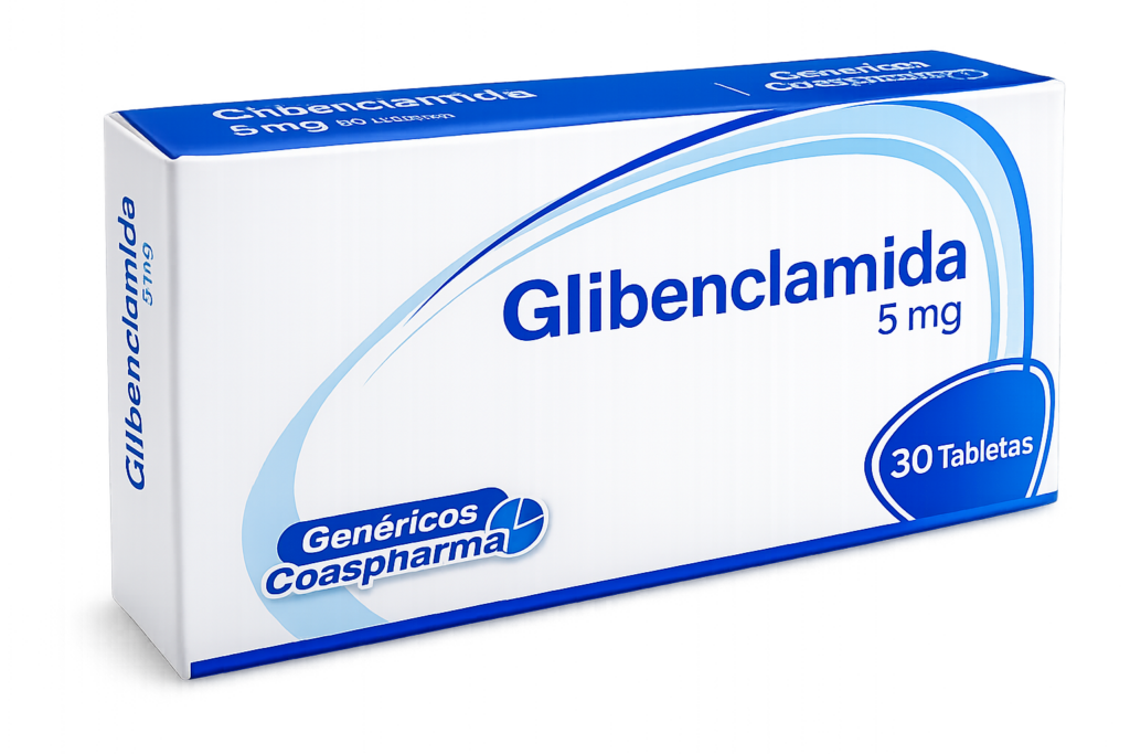 GLIBENCLAMIDA TB 5 MG X 30TB COASPHARMA