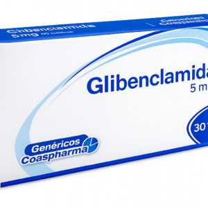 GLIBENCLAMIDA TB 5 MG X 30TB COASPHARMA
