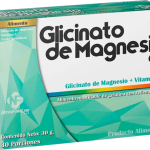 GLICINATO DE MAGNESIO CJ X 30 CP NOVOFAR