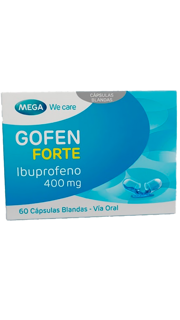 GOFEN FORTE 400 MG CJ X 60 CAPS