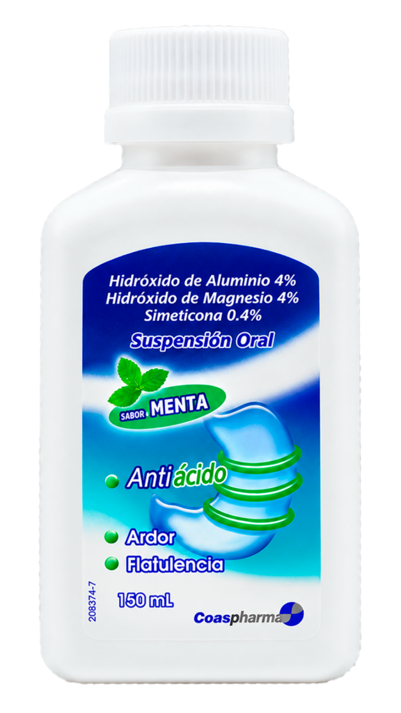 HIDROXIDO DE ALUMINO 150 ML