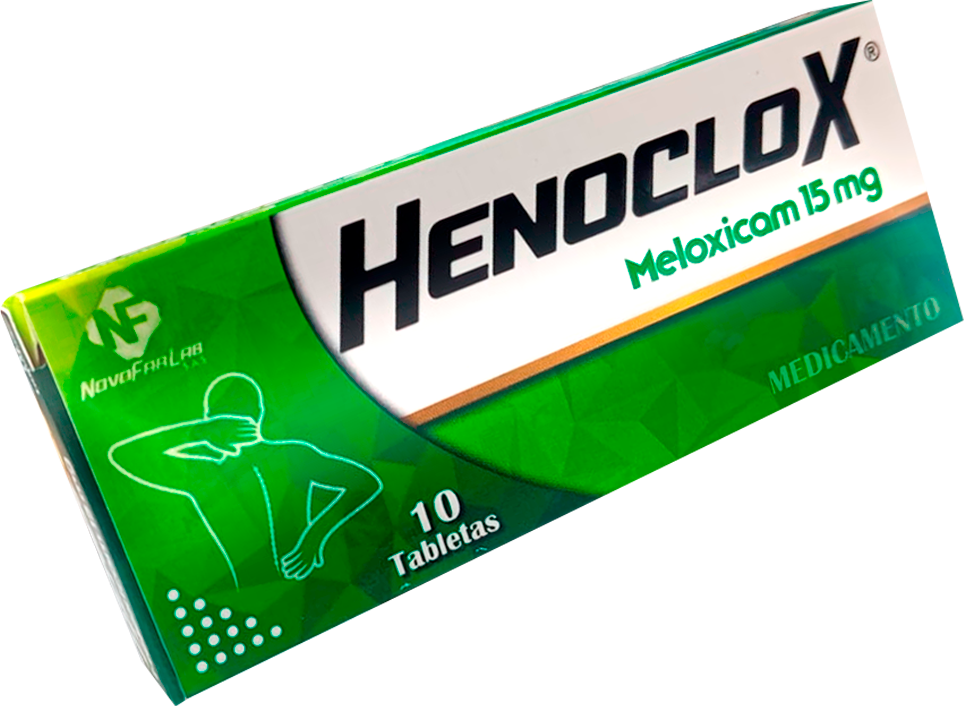HENOCLOX (MELOXICAM 15MG) cj X 10TB NOVOFAR