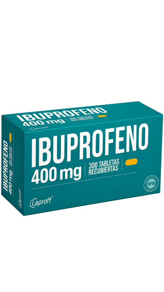 IBUPROFENO 400MG X 300TB LAPROFF