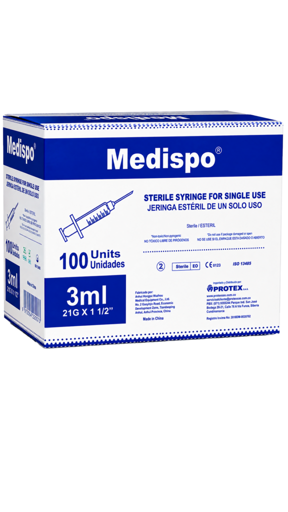 JERINGA 3 ML 21G X 112 X 100