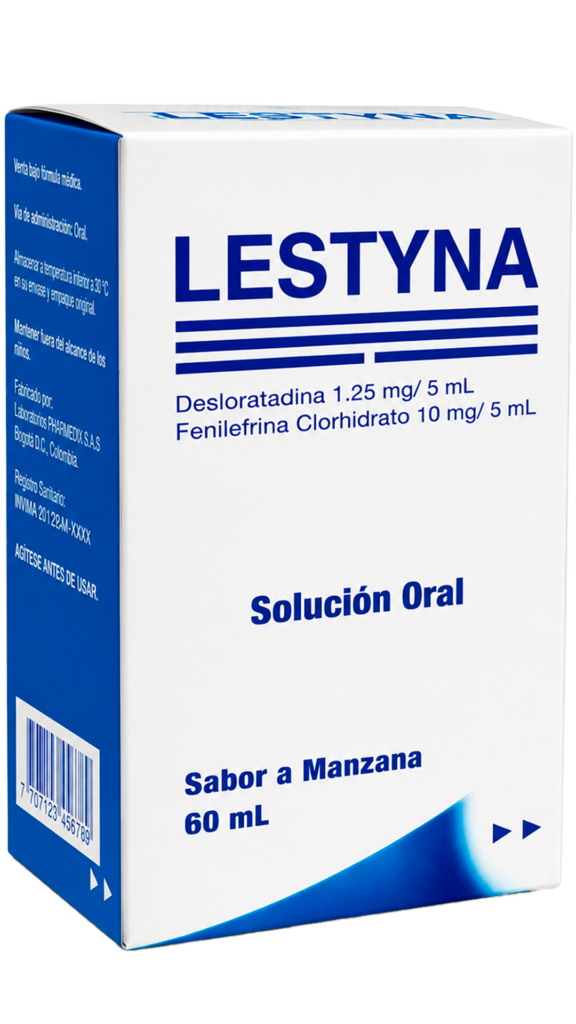 LESTYNA SOLUCION X 60 ML