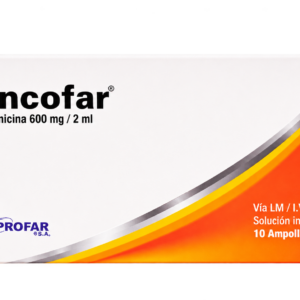 LINCOMICINA 600MG CJ X 10 AMP LINCOFAR