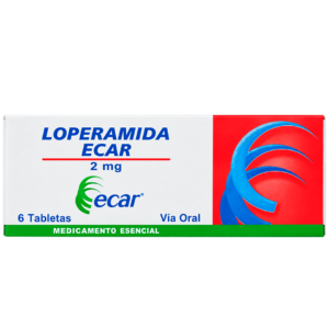 LOPERAMIDA 2 MG CJ X 6 TAB