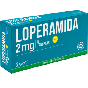 LOPERAMIDA 2 MG CJ X 6 TAB