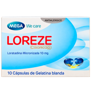 LOREZE (LORATADINA MICRONIZADA 10 MG) CJ X 10 CAP