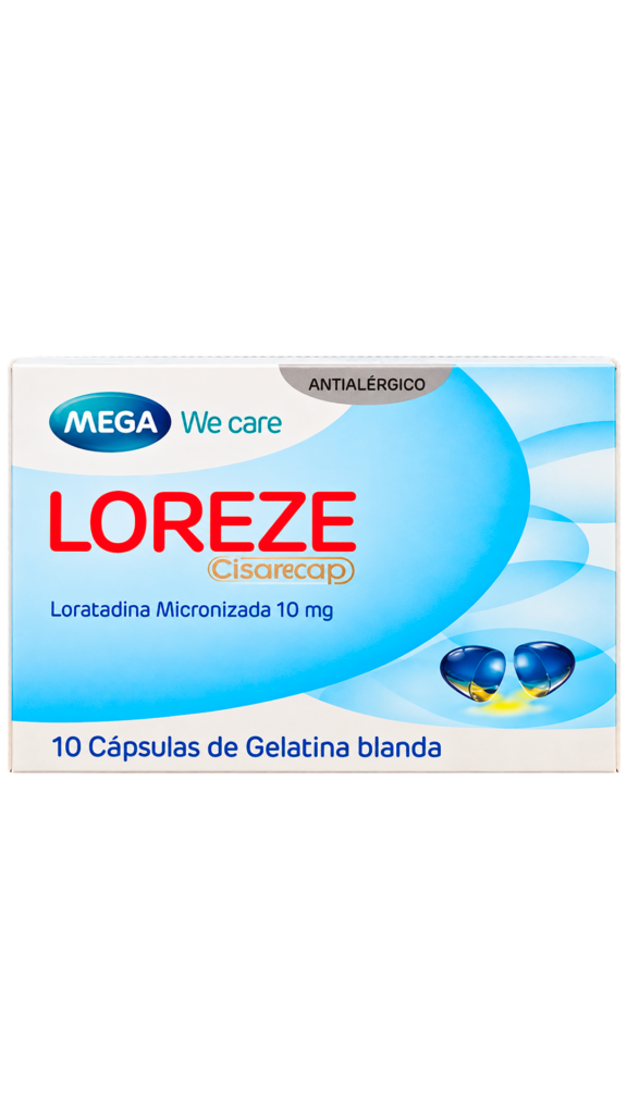 LOREZE (LORATADINA MICRONIZADA 10 MG) CJ X 10 CAP