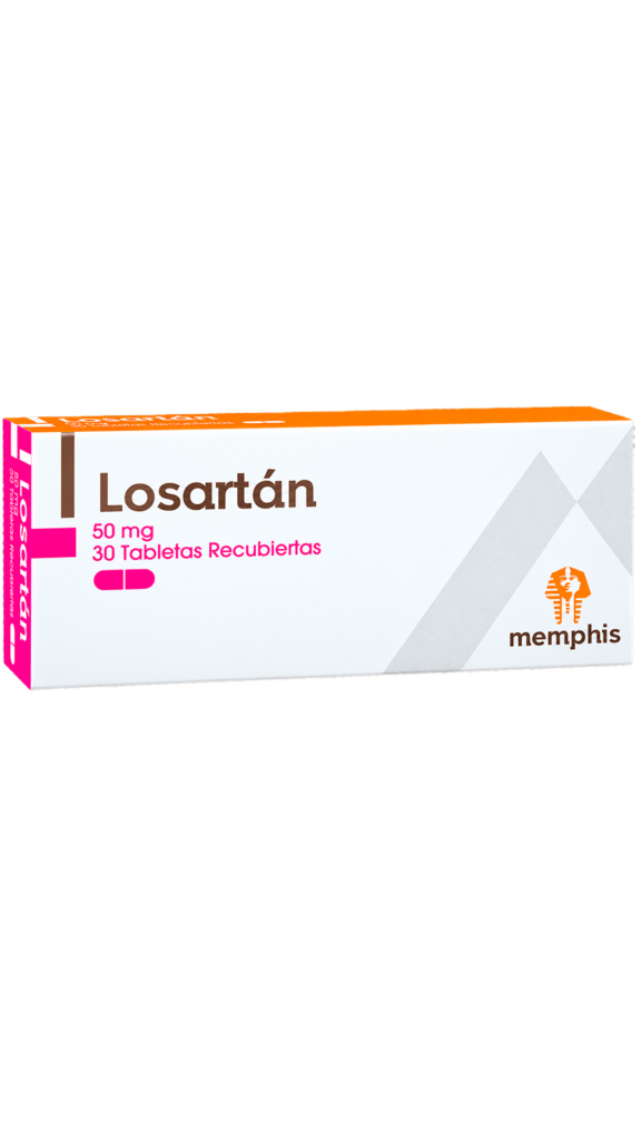 LOSARTAN 50MG CJ X 30TB MEMPHIS