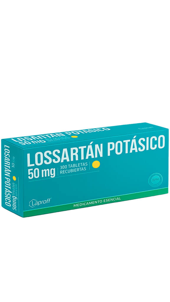 LOSARTAN 50MG LAPROFF X 300TB