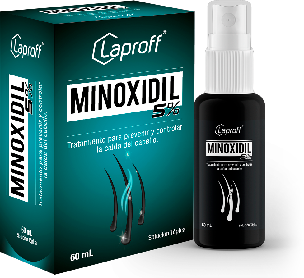 MINOXIDIL 5% LAPROFF FCO 60ML