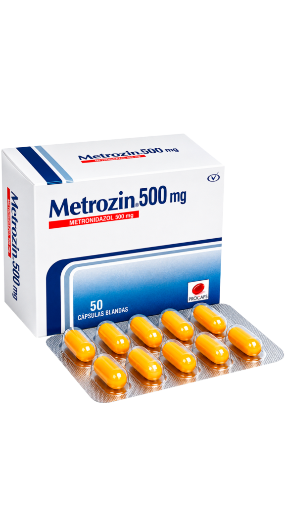 METROZIN 500MG CJ X 50 CAP (METRONIDAZOL)