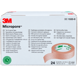 MICROPORE 1/2 3M CJ X 24 COLOR PIEL