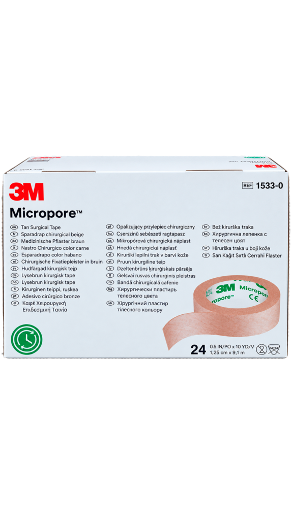 MICROPORE 1/2 3M CJ X 24 COLOR PIEL