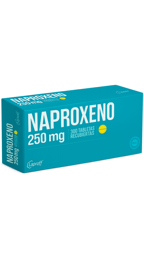 NAPROXENO 250MG CJ 300TB LAPROFF