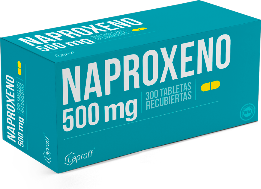 NAPROXENO 500 MG CJ X 300 TAB LAPROFF